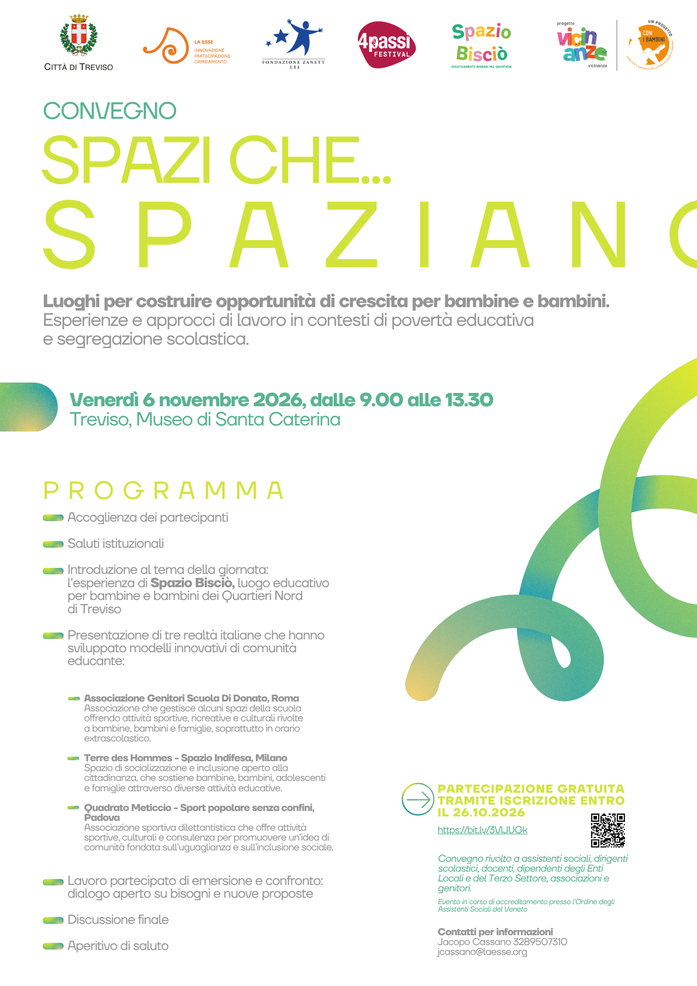 Convegno “Spazi che.. spaziano”
